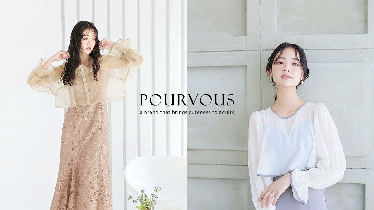 クリスタルプリーツシアーワンピース｜PourVous