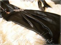 シフォン 本シルク ワンピースドレス