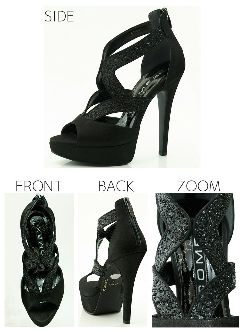 COMEX ラメサンダル コメックス ハイヒール