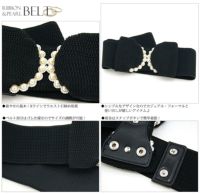 リボン＆パールベルト