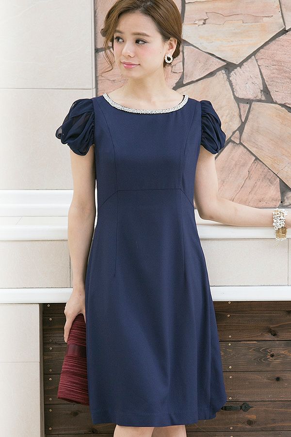 フレームリボンドレス