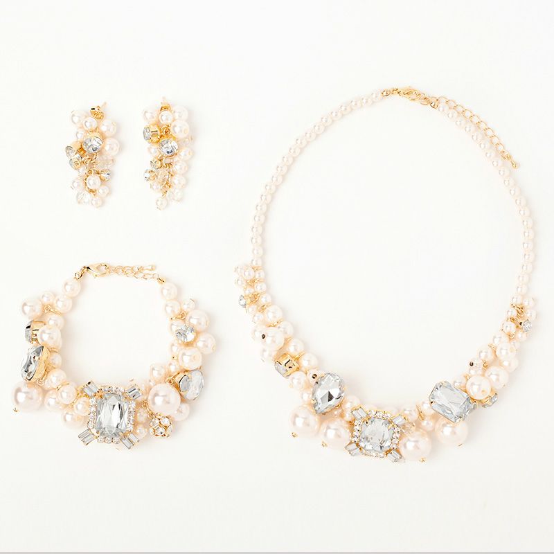 ビジューアクセサリー3点セット