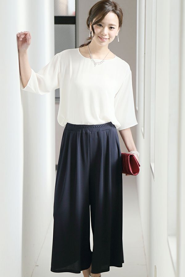 ホワイト×ネイビー