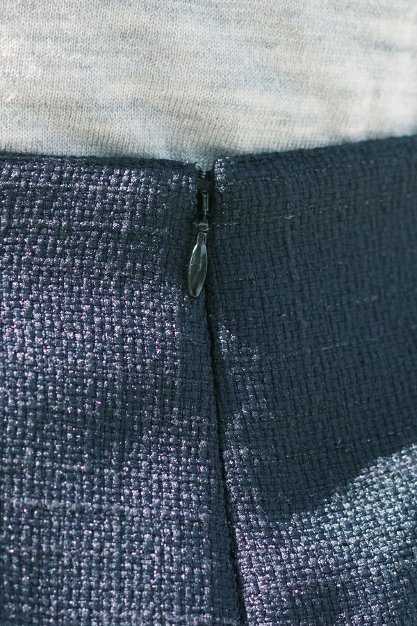 ファスナー（ツイードスカート）