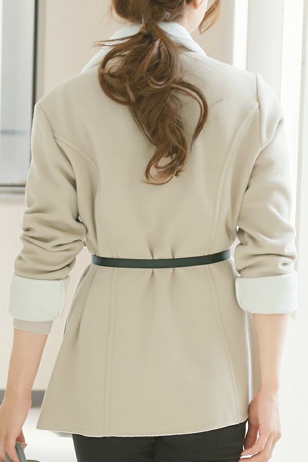 ベージュオフホワイト（後ろ）