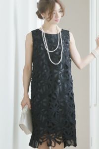 リボンレースワンピース