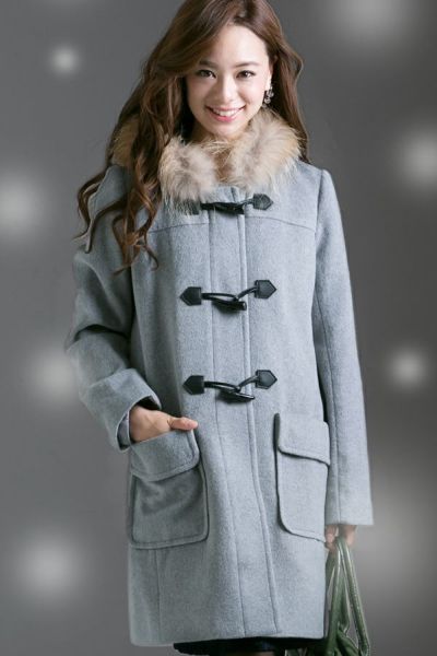 ラクーンファーダッフルコート