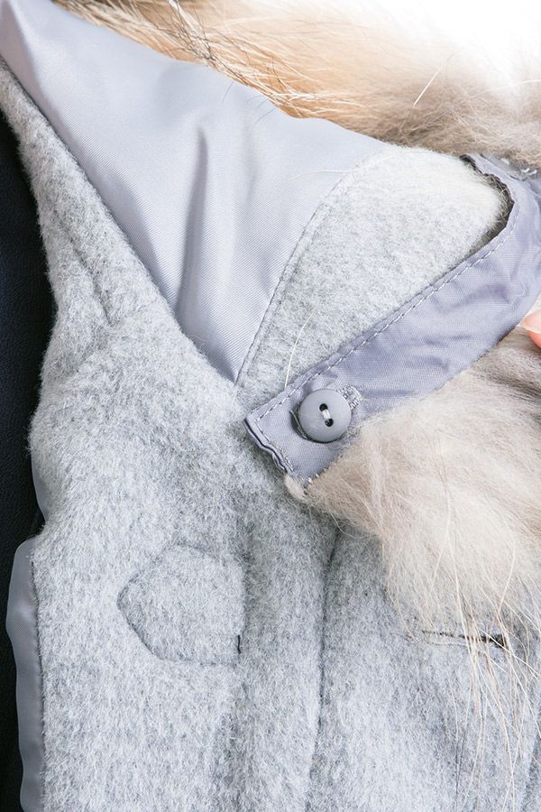 ファー取り外し可