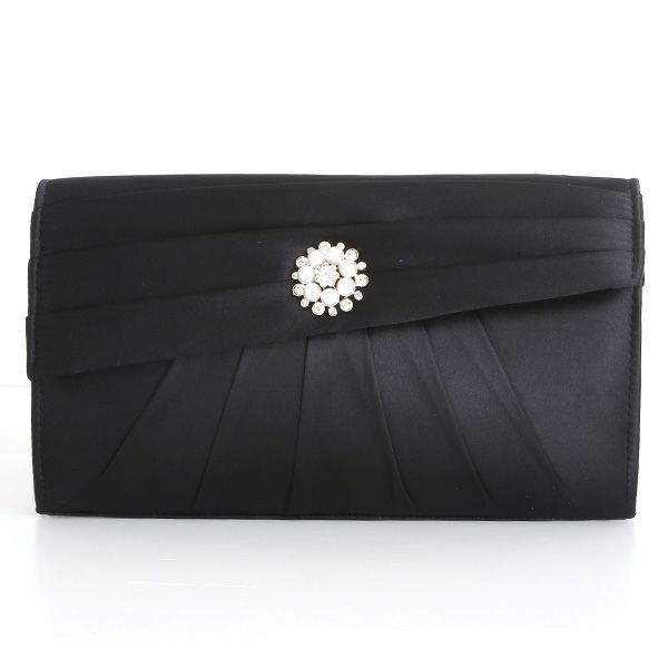 フラワービジュークラッチバッグ