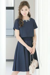 エンブロイダリーレースワンピース