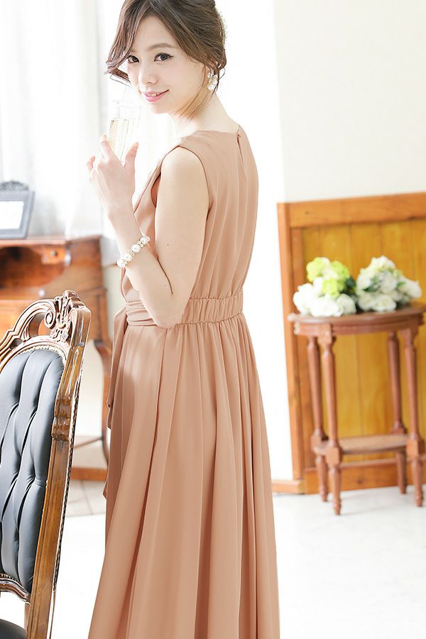 ピンクベージュ（後ろ）