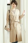オーバーサイズトレンチコート