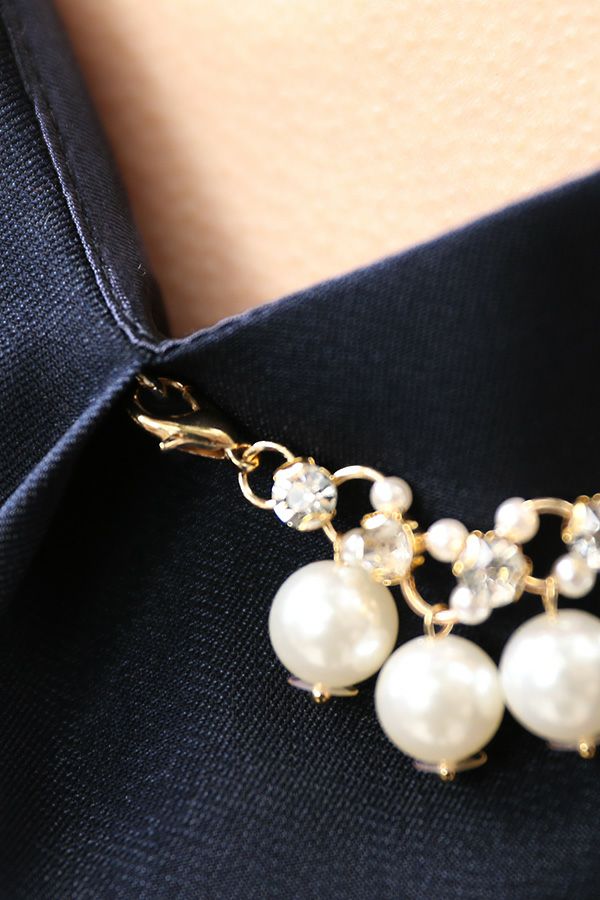 パール＆ストーンアクセサリー取り外し可能