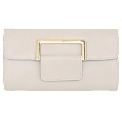 レザータッチクラッチバッグ