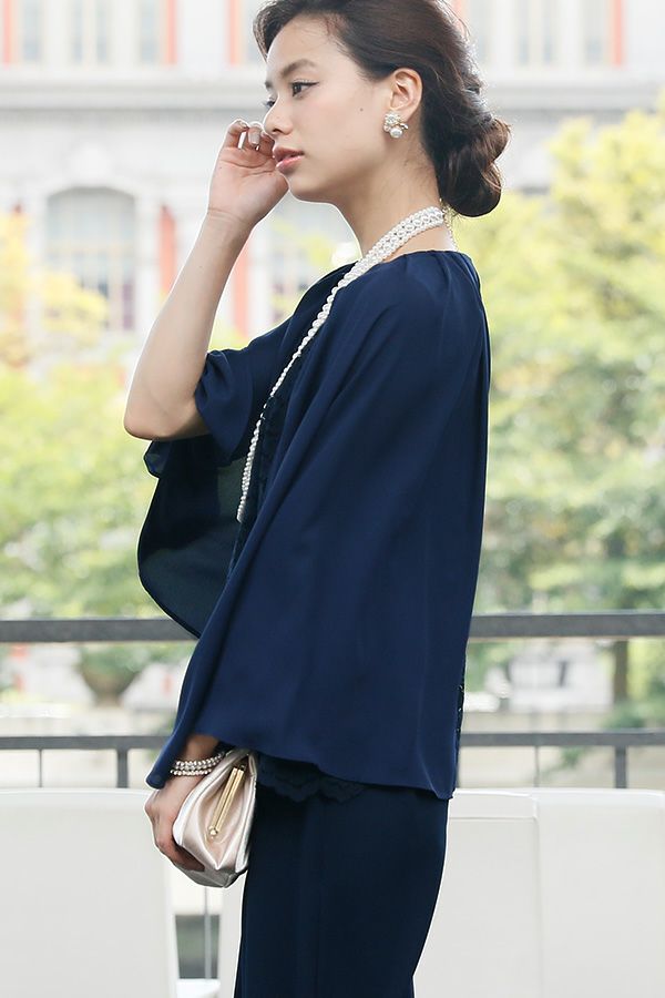 ネイビー（ケープ（横））