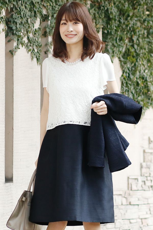 ネイビー(ワンピ)