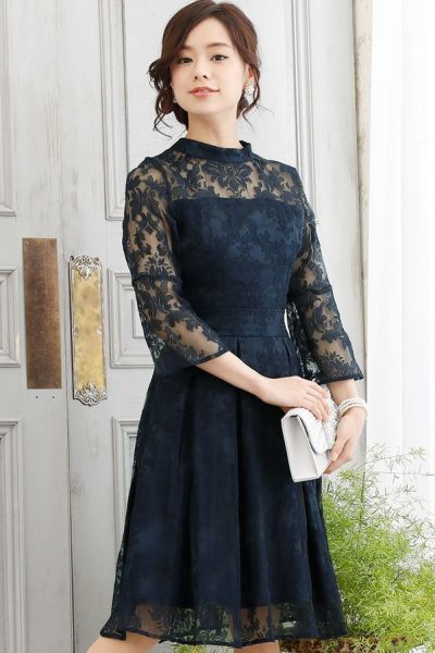 シアースリーブワンピース