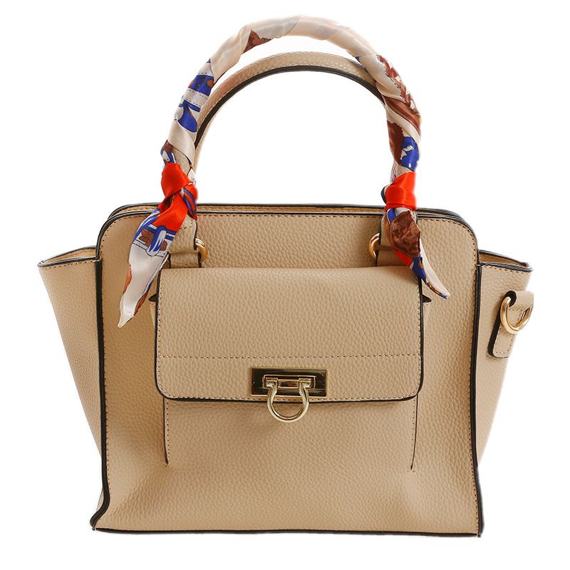 スカーフ付きミニバッグ