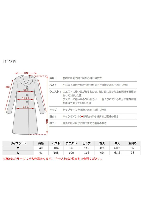 サイズ表