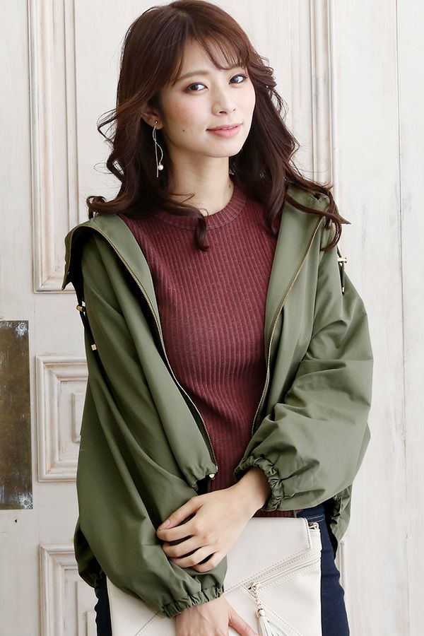 ボリュームスリーブブルゾン