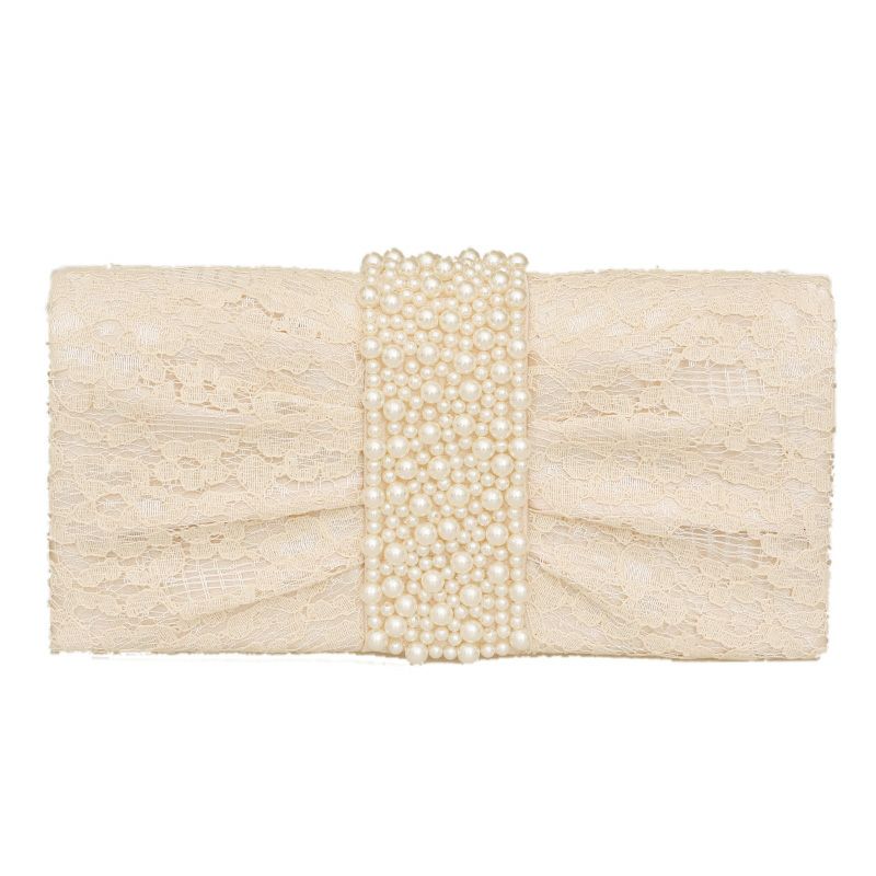 レースラッピングクラッチバッグ