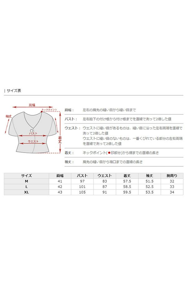 サイズ表