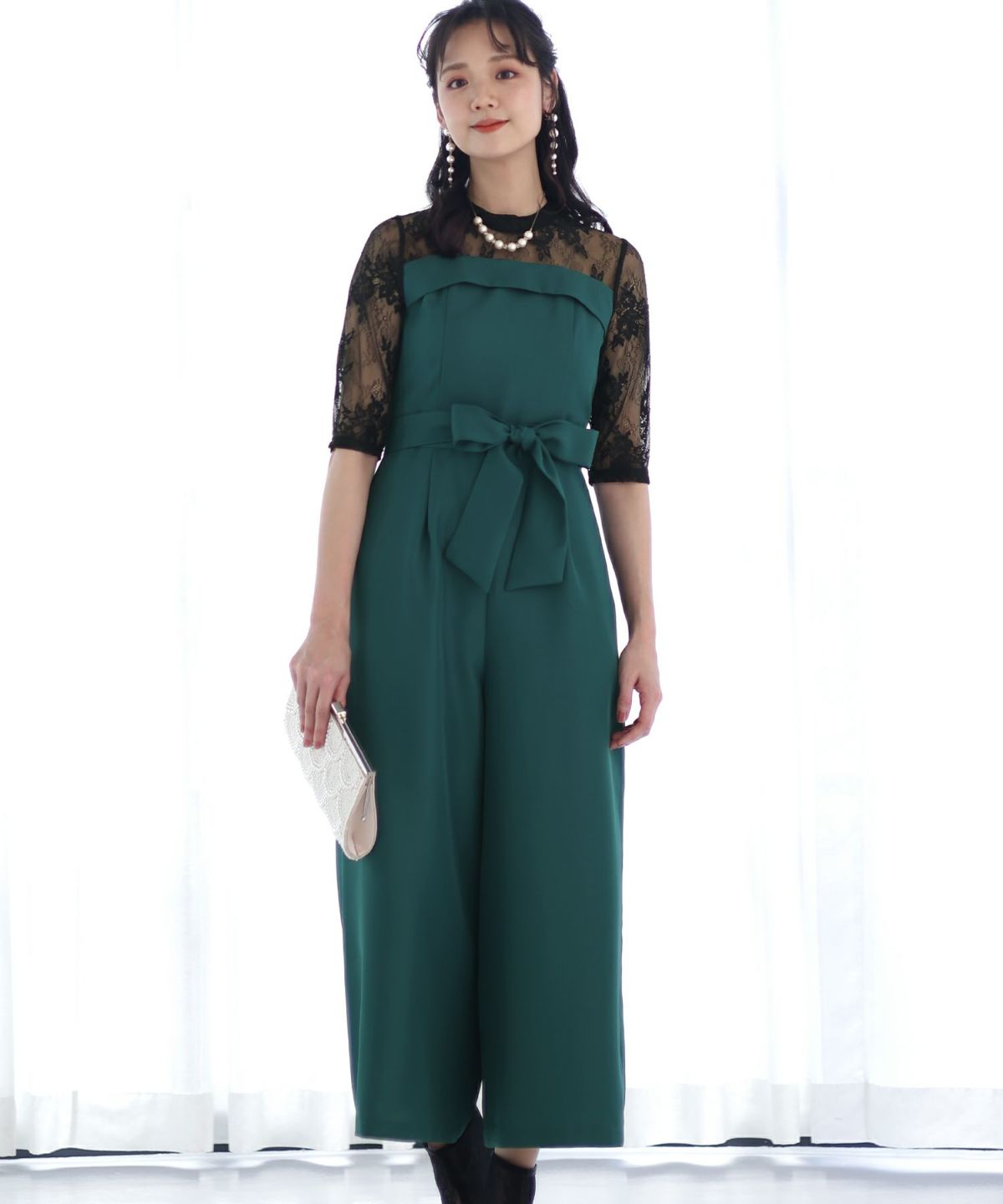 ビスチェレースオールインワン｜PourVous