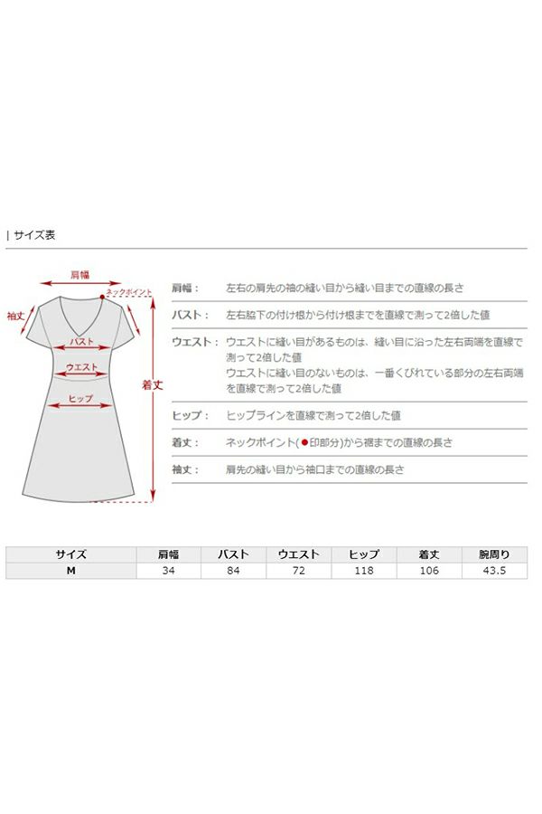 サイズ表