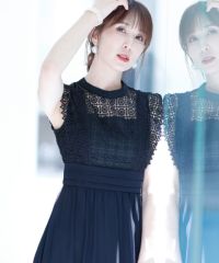 クロシェレースフィッシュテールドレス