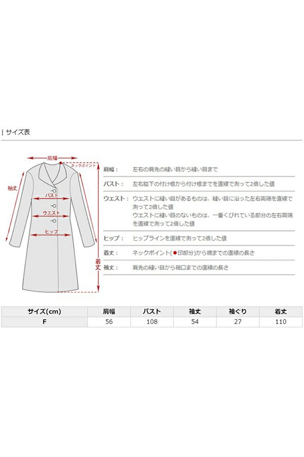 サイズ表