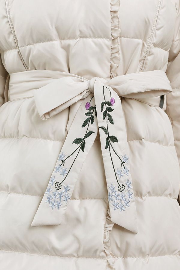 ウエストリボン（刺繍）