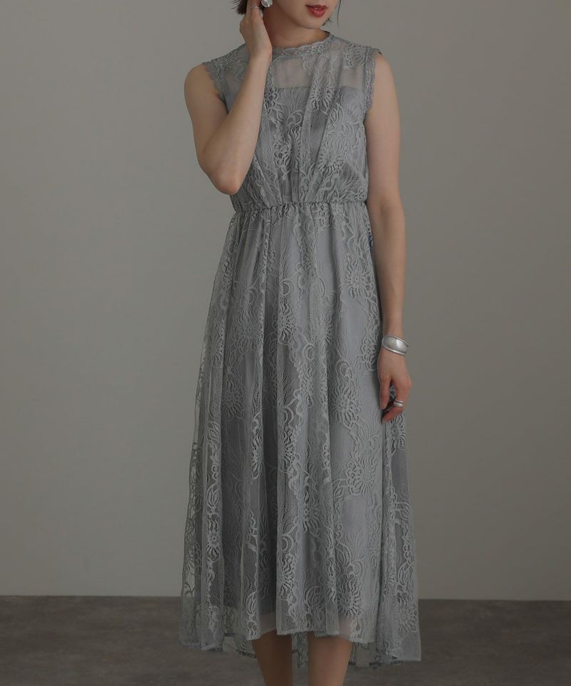 ラメフィッシュテールレースドレス3619 | PourVous(プールヴー