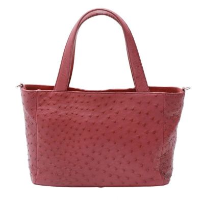 オーストリッチフルポイントファスナーバッグ