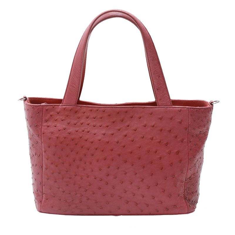 オーストリッチフルポイントファスナーバッグ