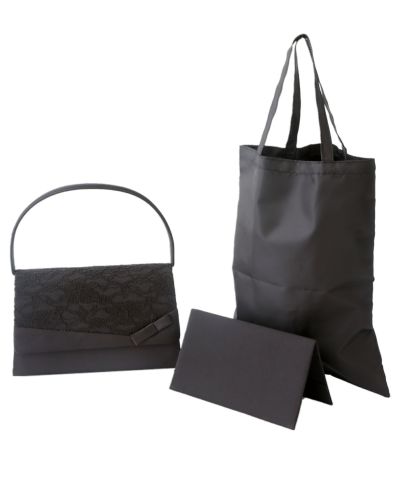 レースフォーマルバッグ3点セット