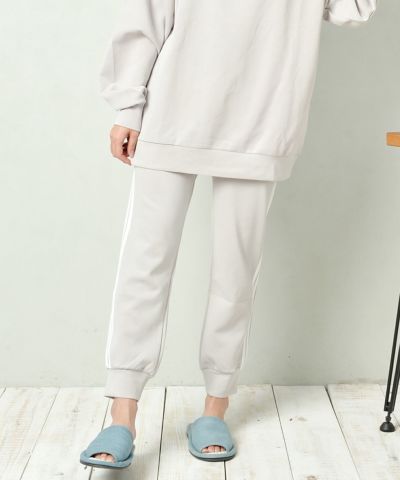 ダンボールニットラインパンツ