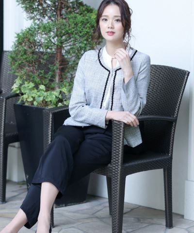 美品 ポールスミス パンツスーツ XL L セットアップ 背抜き フレアパンツ パンツスーツの商品一覧 - パーティードレス通販PourVous