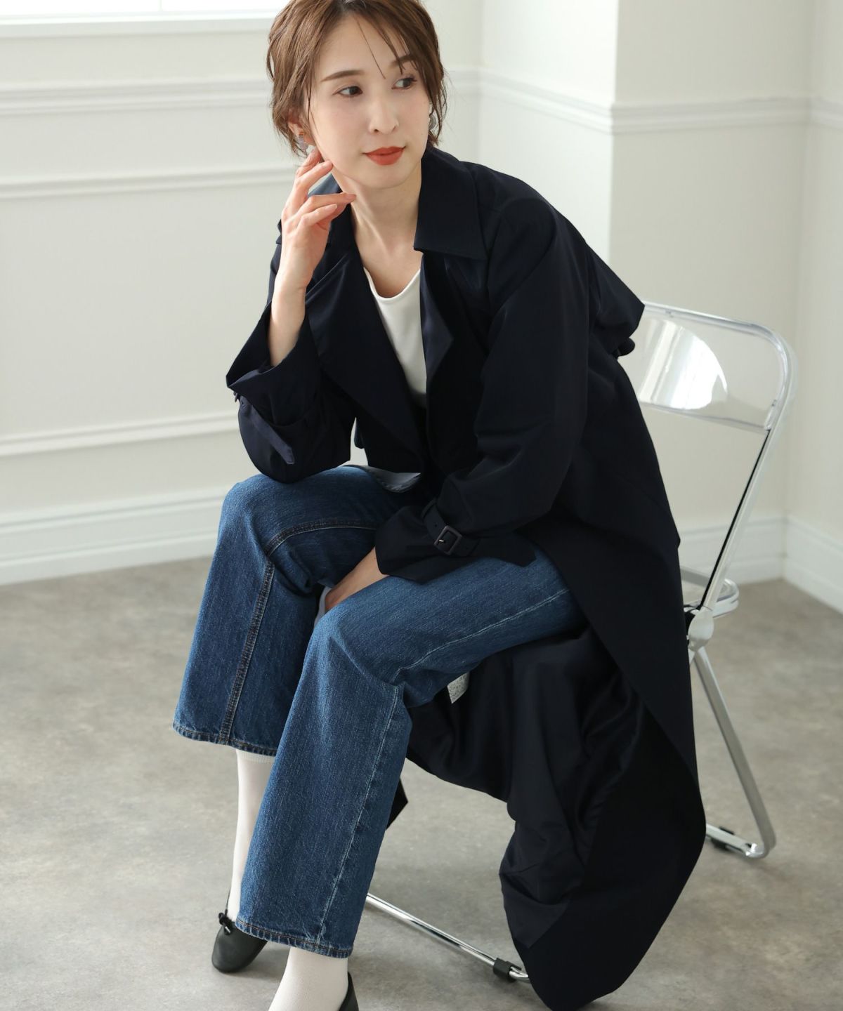 プールヴー（PourVous）/フライヨークロングコート フライヨークロングコート｜PourVous