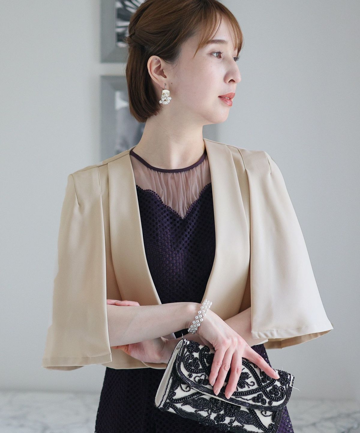 ケープスリーブボレロ｜PourVous