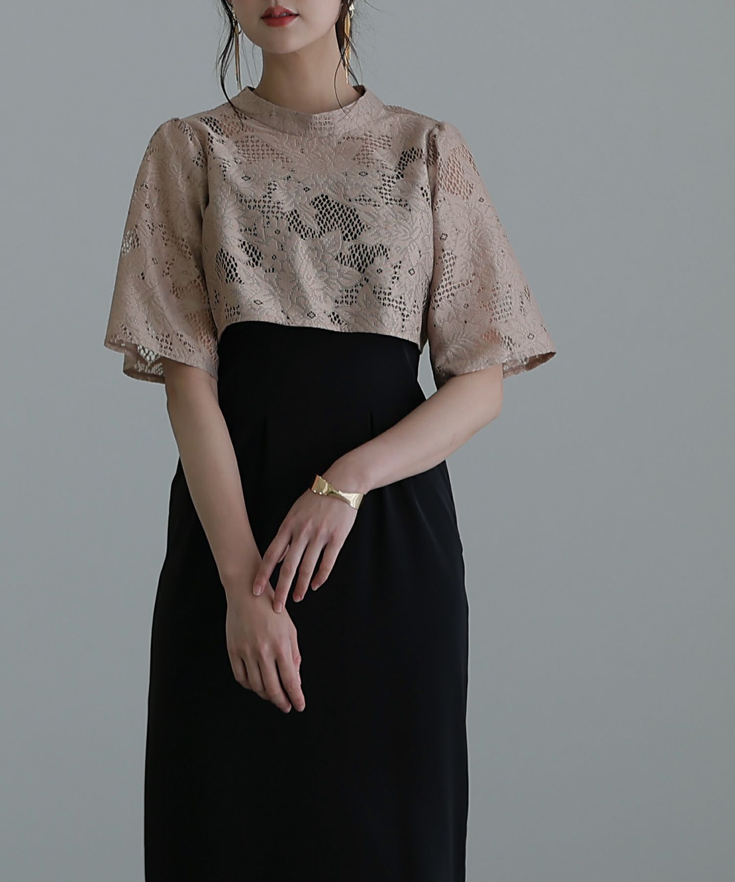 2wayボレロ付きワンピース｜PourVous