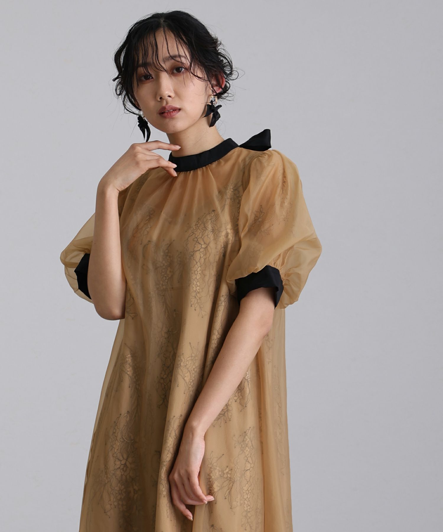 Aラインシアードレス｜PourVousドレス