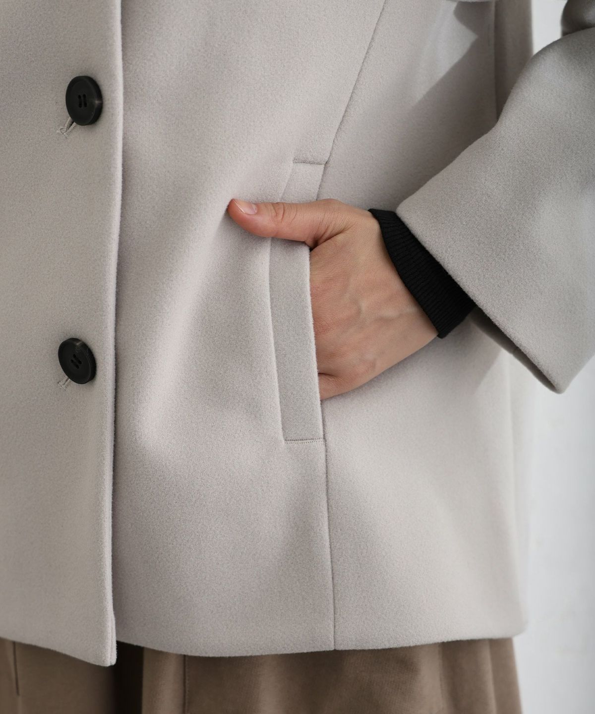 家で洗えるフード付きジャケット | PourVous（プールヴー）パーティー