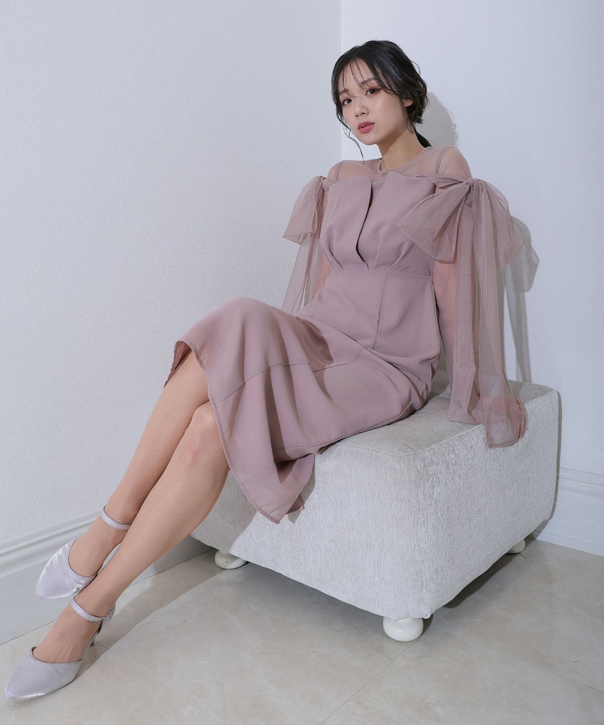 新品タグ付き Loungedress（ラウンジドレス）チュールビスチェ LOUNGEDRESS（ラウンジドレス）の「チュールビスチェ