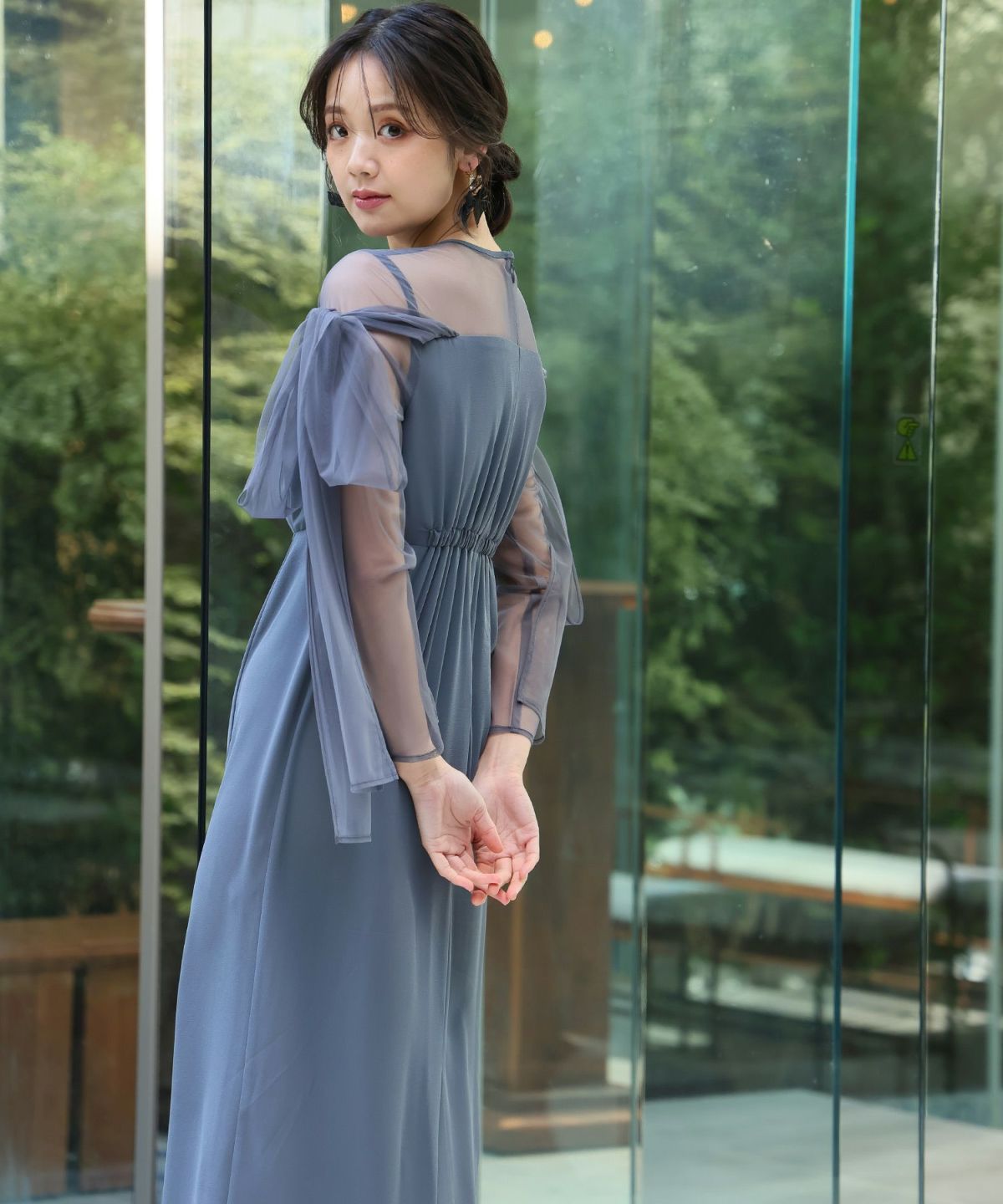 チュールリボンビスチェドレス | PourVous（プールヴー）パーティー