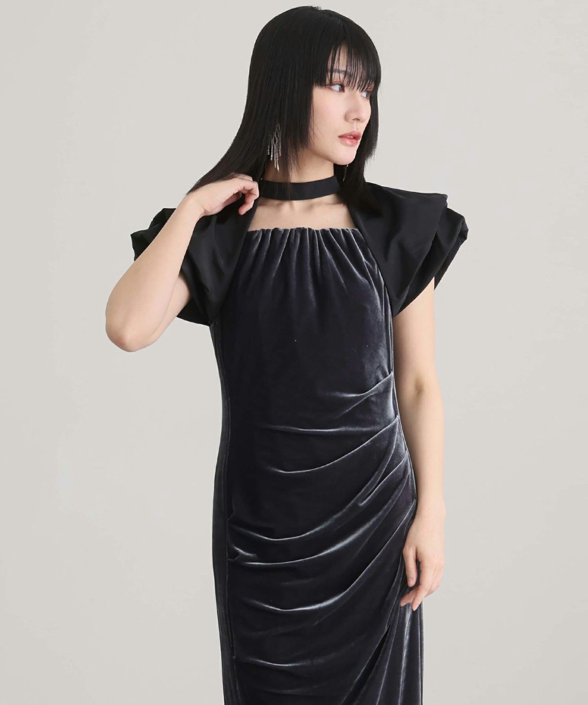 ドレープベロアドレス