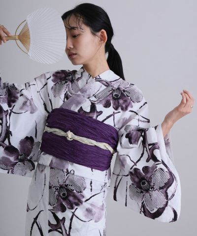 浴衣2点セット（ゆかた・兵児帯）