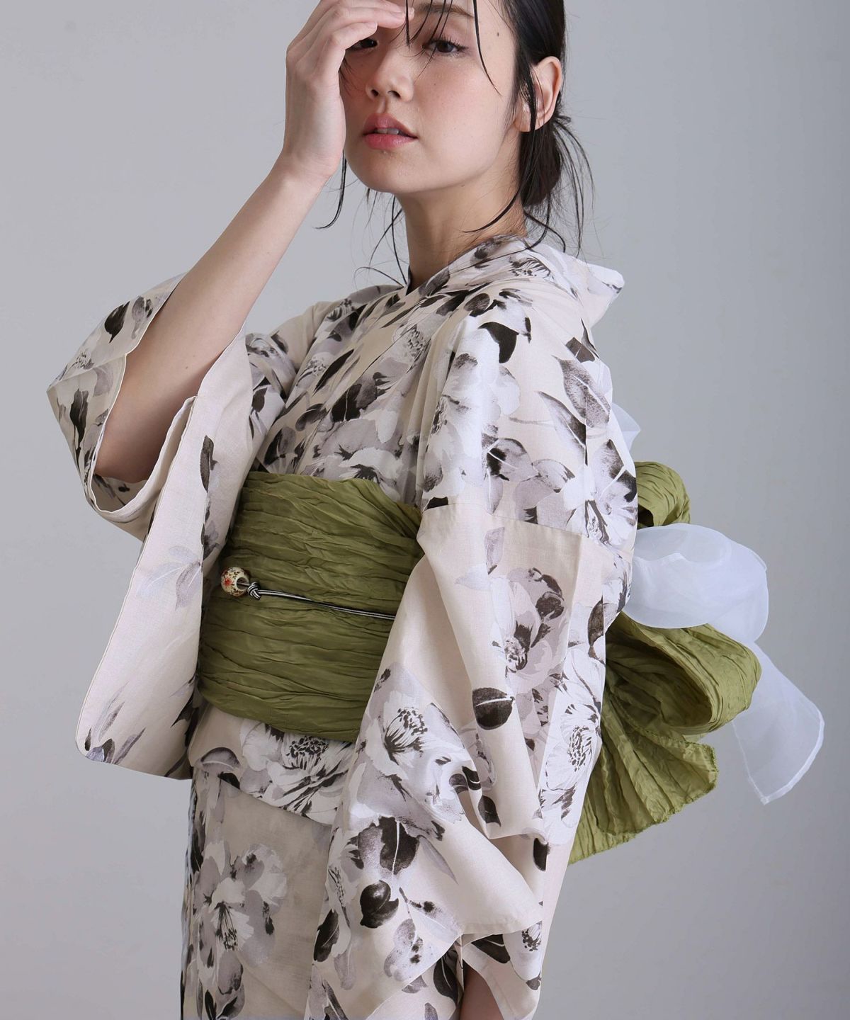 浴衣2点セット（ゆかた・兵児帯）