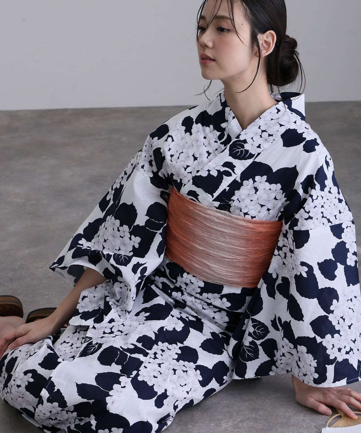 浴衣2点セット（ゆかた・兵児帯）