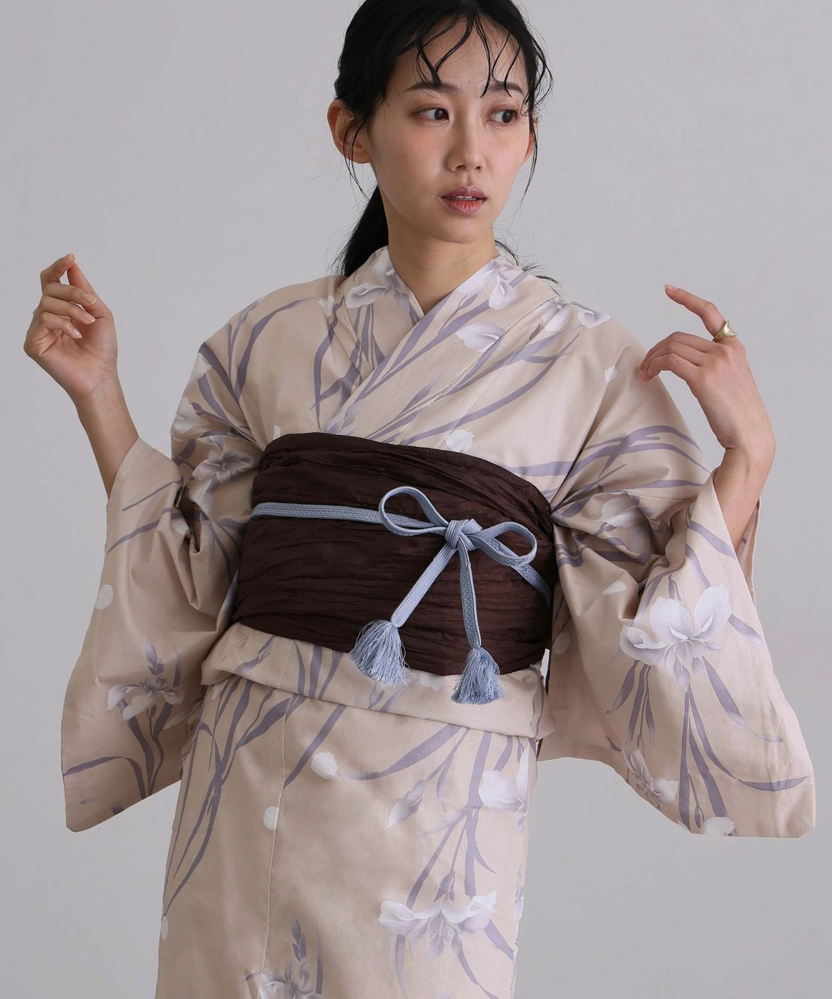 浴衣2点セット（ゆかた・兵児帯）