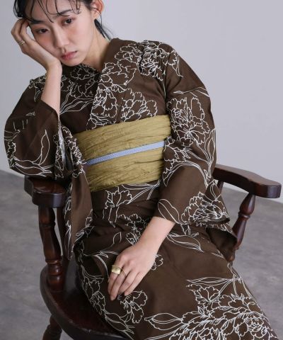 浴衣2点セット（ゆかた・兵児帯）